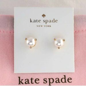 NWT - Kate Spade - Rise And Shine Pearl Studs